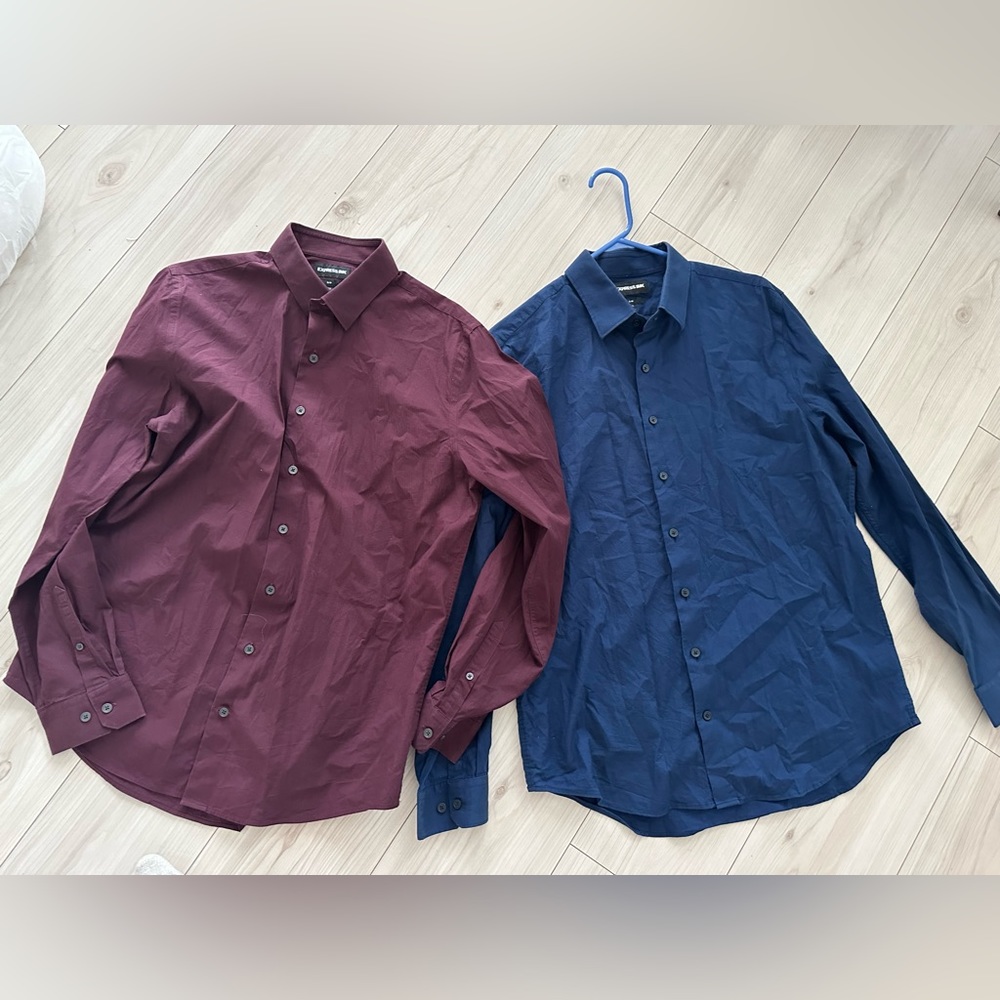 Men’s Express button up shirts